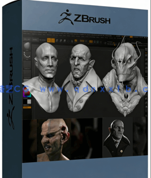 Zbrush角色雕刻虚拟化妆设计技术视频教程第一季(图1) Zbrush角色雕刻虚拟化妆设计技术视频教程第一季(图1)