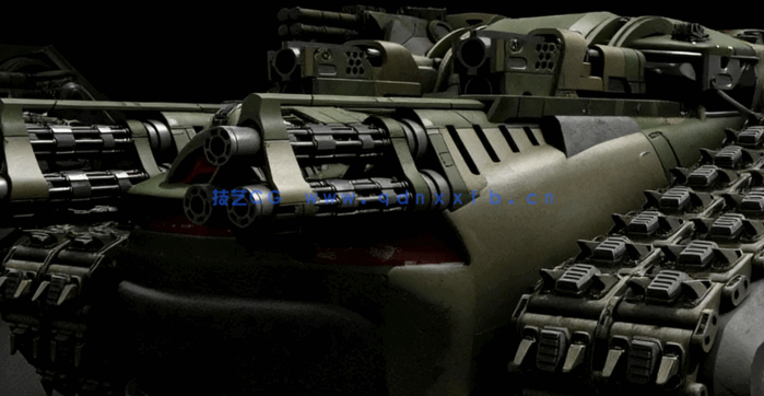 Kitbash3D – Veh: Tanks坦克战车(图5) Kitbash3D – Veh: Tanks坦克战车(图5)
