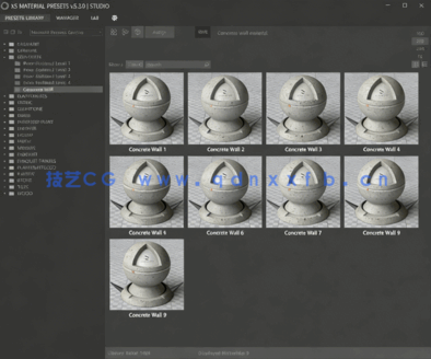 SIGERSHADERS XS Material Presets Studio v5.30(图2) SIGERSHADERS XS Material Presets Studio v5.30(图2)