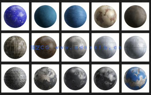 VR材质库（PBR材质）Vol.21-Vol.25(图2)