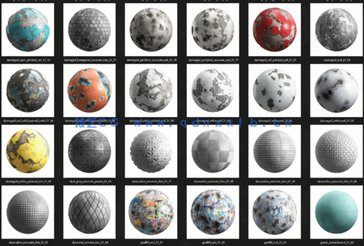 VR材质库（PBR材质）Vol.21-Vol.25(图3)