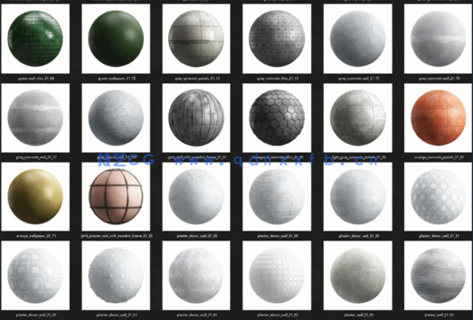 VR材质库（PBR材质）Vol.21-Vol.25(图4)