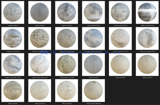 VR材质库(PBR材质)Vol.16-Vol.20(图3) VR材质库(PBR材质)Vol.16-Vol.20(图3)