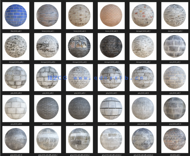 VR材质库(PBR材质)Vol.16-Vol.20(图4) VR材质库(PBR材质)Vol.16-Vol.20(图4)