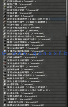 corona渲染器材质库CR材质球库材质预设参数mat(图2) corona渲染器材质库CR材质球库材质预设参数mat(图2)