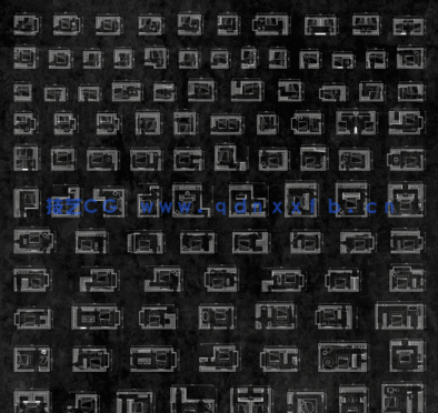 100个卧室布局平面模块(图1) 100个卧室布局平面模块(图1)