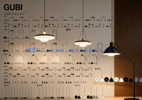 GUBI 进口家具模块合集丨CAD图集(图3) GUBI 进口家具模块合集丨CAD图集(图3)