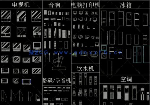 洁具平面立面图库CAD图库图块免费下载(图2) 洁具平面立面图库CAD图库图块免费下载(图2)