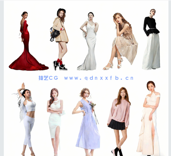 数百款PSD免扣人物素材(图3) PS数百款PSD免扣人物素材(图3)