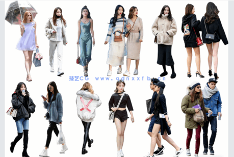 数百款PSD免扣人物素材(图4) PS数百款PSD免扣人物素材(图4)