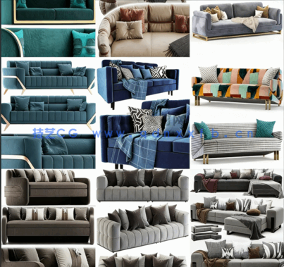 3dsky精品沙发3Dmax模型(图5) 150个3dsky精品沙发3Dmax模型(图5)