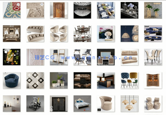 国外3DSKY、3DDD模型45合集(图5) 2017年国外3DSKY、3ddd模型45合集汇总(图5)