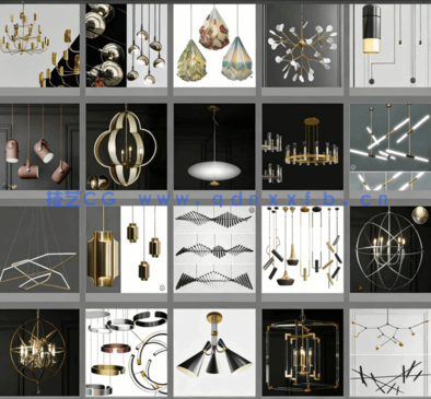 3dsky&灯具类【吊顶/壁灯/台灯】PM管理器3D模型(图4) 3dsky&灯具类【吊顶/壁灯/台灯】PM管理器3D模型(图4)