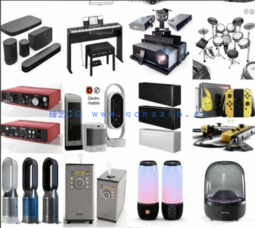 3DSKY模型库3dmax国外高端素材模型库电子设备(图5) 3DSKY模型库3dmax国外高端素材模型库电子设备(图5)