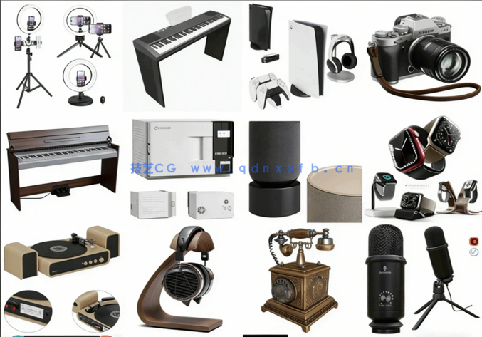 3DSKY模型库3dmax国外高端素材模型库电子设备(图3) 3DSKY模型库3dmax国外高端素材模型库电子设备(图3)