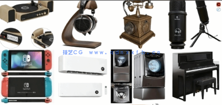 3DSKY模型库3dmax国外高端素材模型库电子设备(图4) 3DSKY模型库3dmax国外高端素材模型库电子设备(图4)