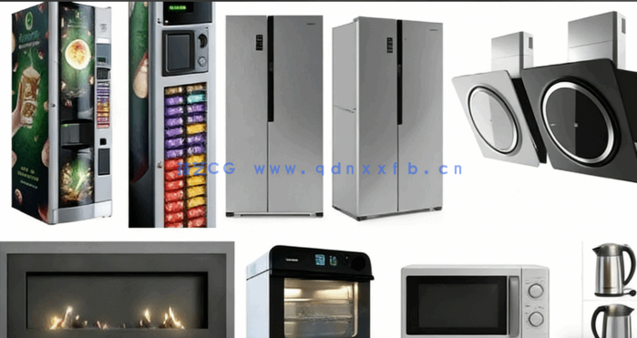 3DSKY模型餐厅厨房设备电器橱柜(图4)