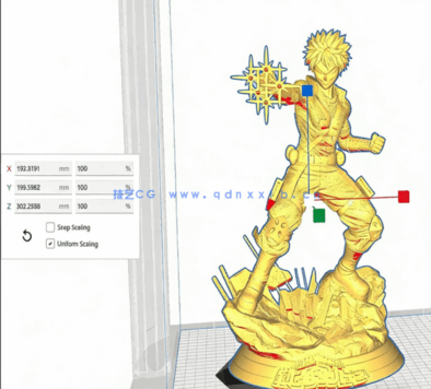 [3D打印人物] 爆豪胜己Katsuki Bakugo《我的英雄学院》动漫角色雕刻手办(图4)