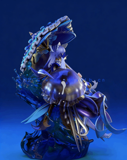 [3D打印人物] 坎特蕾拉·翡萨烈Cantarella《鸣潮》游戏角色雕刻手办3D打印模(图4)