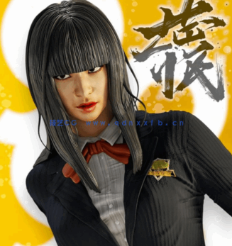 [3D打印人物] Gogo Yubari《杀死比尔》影视角色雕刻手办3D打印模型(图1)