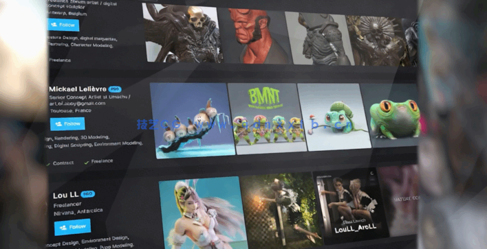 ZBrush 3A级游戏角色完整制作工作流视频教程(图4) ZBrush 3A级游戏角色完整制作工作流视频教程(图4)