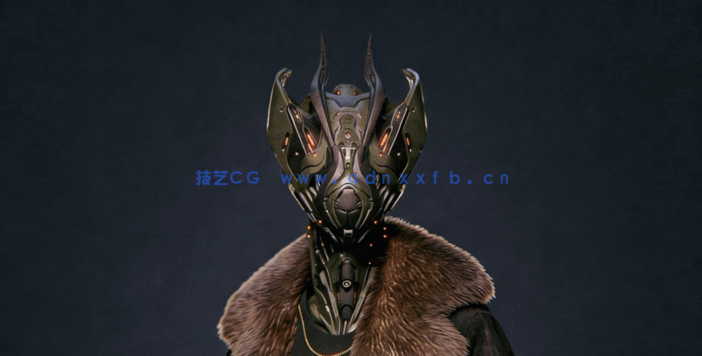 Zbrush动态硬表面机甲人物设计视频教程(图4) Zbrush动态硬表面机甲人物设计视频教程(图4)