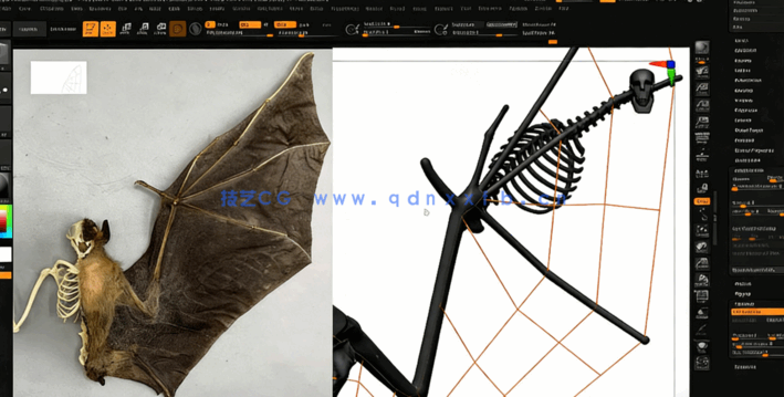 ZBrush雕刻建模核心工作流程大师级视频教程(图4) ZBrush雕刻建模核心工作流程大师级视频教程(图4)