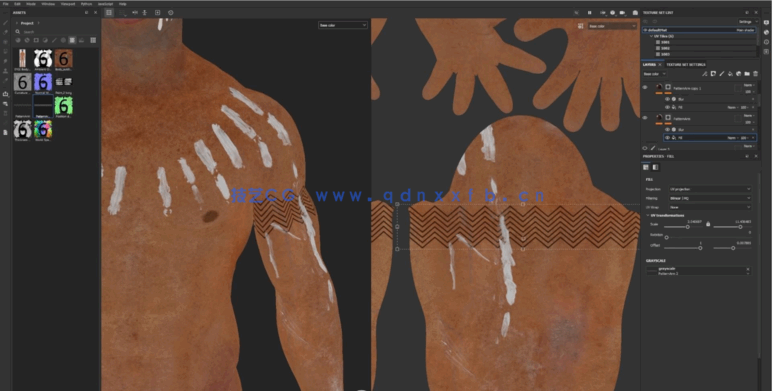 Zbrush逼真3D角色人体骨架肌肉解剖制作视频教程(图6) Zbrush逼真3D角色人体骨架肌肉解剖制作视频教程(图6)
