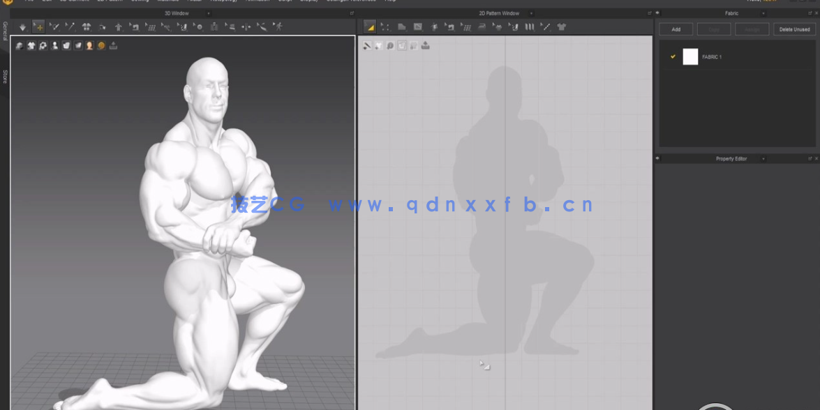ZBrush健美运动员肌肉结构解剖雕刻技术视频教程 (图5) ZBrush健美运动员肌肉结构解剖雕刻技术视频教程 (图5)