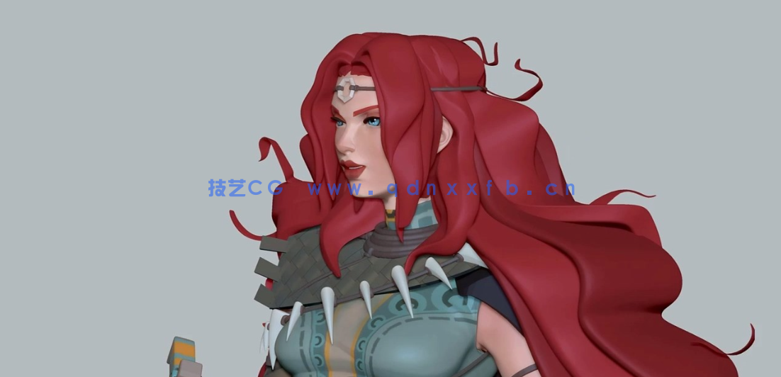 Zbrush 2023游戏角色与道具资产雕刻入门完全指南视频教程 (图2) Zbrush 2023游戏角色与道具资产雕刻入门完全指南视频教程 (图2)