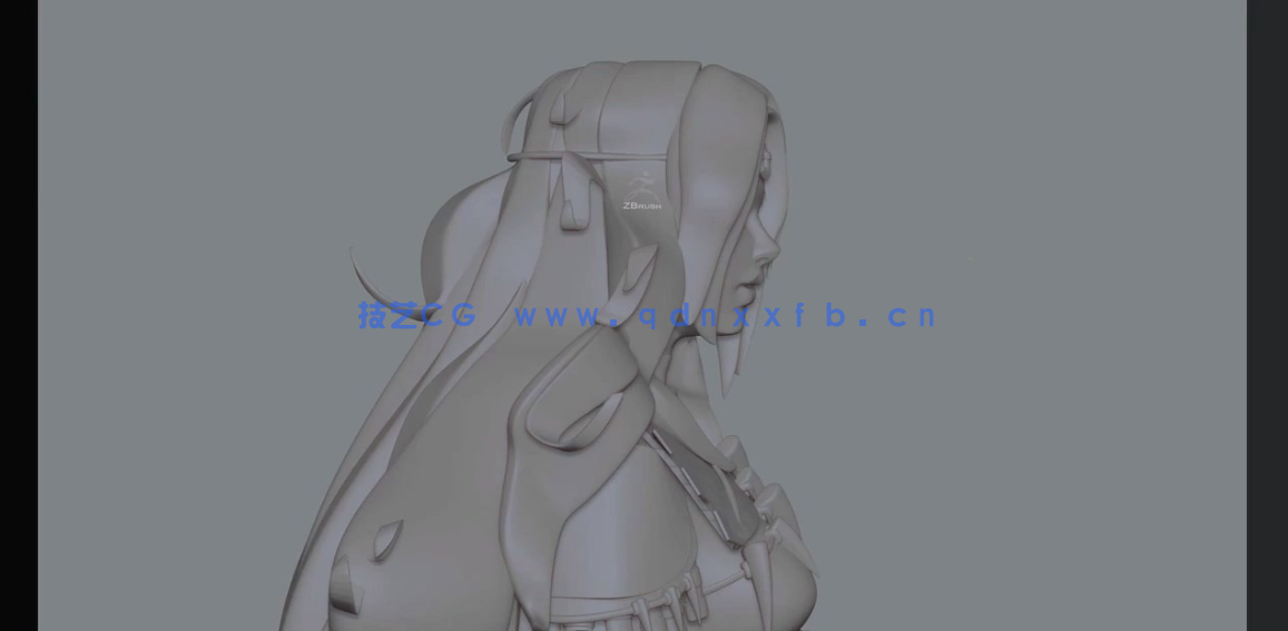 Zbrush 2023游戏角色与道具资产雕刻入门完全指南视频教程 (图3) Zbrush 2023游戏角色与道具资产雕刻入门完全指南视频教程 (图3)
