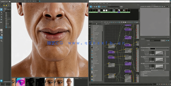 Zbrush埃及法老角色数字雕刻工作流视频教程(图4) Zbrush埃及法老角色数字雕刻工作流视频教程(图4)