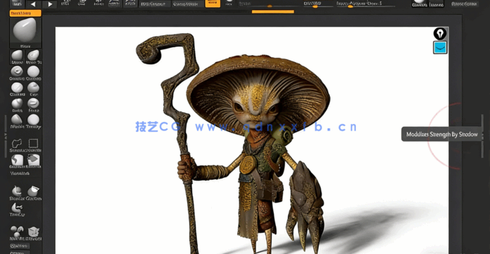 ZBrush人物角色数字雕刻终极指南视频教程(图3) ZBrush人物角色数字雕刻终极指南视频教程(图3)