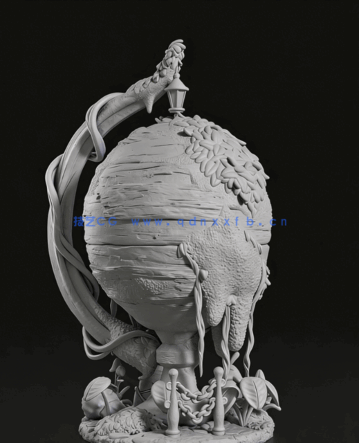 [3D打印人物] 黄蜂女Hornet坐姿《空洞骑士》游戏角色雕刻手办3D打印模型(图5)