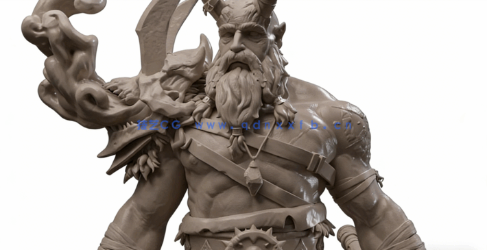 Zbrush高精度游戏角色雕刻完整制作流程视频教程(图2) Zbrush高精度游戏角色雕刻完整制作流程视频教程(图2)