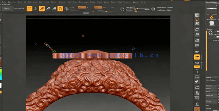 Zbrush戒指吊坠手镯珠宝设计视频教程(图5) Zbrush戒指吊坠手镯珠宝设计视频教程(图5)