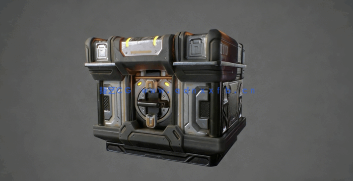 Zbrush科幻游戏道具建模与纹理制作全流程视频课程 (图5) Zbrush科幻游戏道具建模与纹理制作全流程视频课程 (图5)