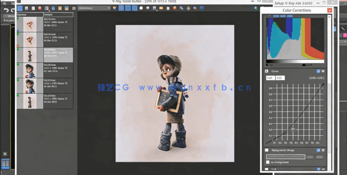 人物角色创作从2D到3D制作流程视频教程(图2) 人物角色创作从2D到3D制作流程视频教程(图2)