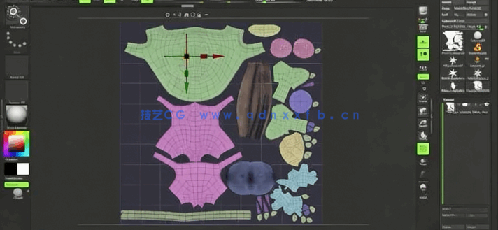 Zbrush小黄人卡通角色完整制作流程视频教程(图5) Zbrush小黄人卡通角色完整制作流程视频教程(图5)