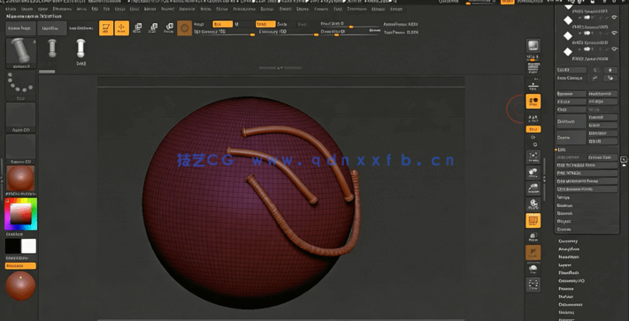 Zbrush界面菜单高级定制技术视频教程 (图5) Zbrush界面菜单高级定制技术视频教程 (图5)