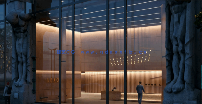 视差贴图商业大堂 wparallax lobby Commercial(图2) 视差贴图商业大堂 wparallax lobby Commercial(图2)