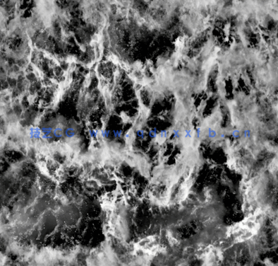 海洋水面波浪泡沫黑白深度贴图素材 DDTextures – Ocean Foam4K分辨率(图2)