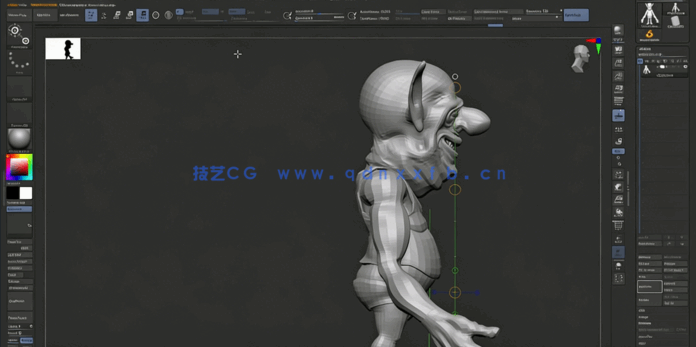 ZBrush概念艺术基础知识技能训练视频教程(图3) ZBrush概念艺术基础知识技能训练视频教程(图3)