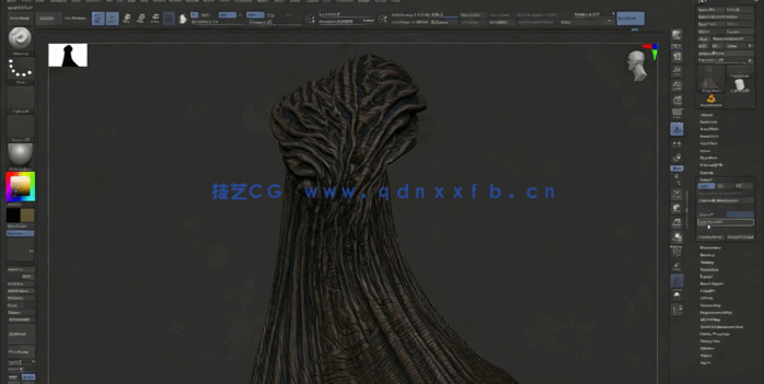 ZBrush概念艺术基础知识技能训练视频教程(图4) ZBrush概念艺术基础知识技能训练视频教程(图4)