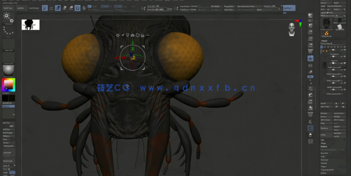 ZBrush概念艺术基础知识技能训练视频教程(图5) ZBrush概念艺术基础知识技能训练视频教程(图5)