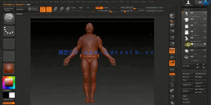 ZBrush 3D数字雕刻终极指南视频教程(图3) ZBrush 3D数字雕刻终极指南视频教程(图3)