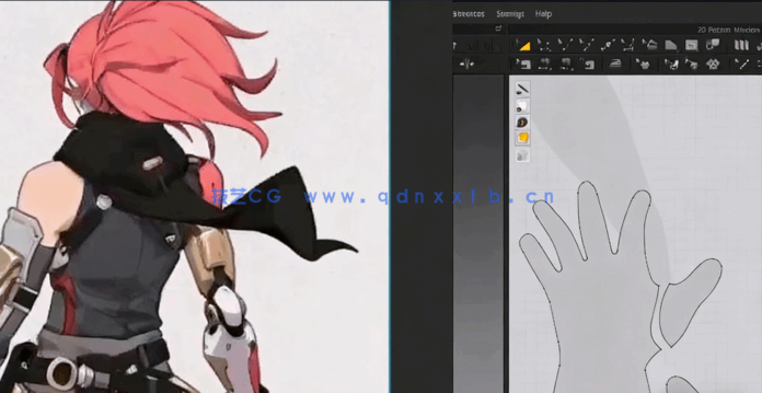 ZBrush 3A级游戏角色高精度建模制作视频教程(图5) ZBrush 3A级游戏角色高精度建模制作视频教程(图5)
