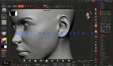 ZBrush 3A级游戏角色高精度建模制作视频教程(图6) ZBrush 3A级游戏角色高精度建模制作视频教程(图6)