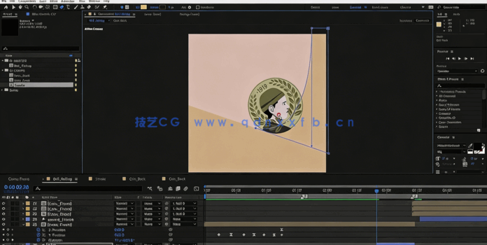 AE流行风格2.5D动态图形动画完整制作工作流视(图3) AE流行风格2.5D动态图形动画完整制作工作流视(图3)