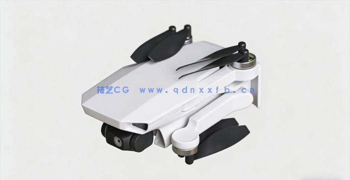 C4D建模大师无人机工业建模展UV绑定动画Octane材质渲染高级教程(图2) C4D建模大师无人机工业建模展UV绑定动画Octane材质渲染高级教程(图2)